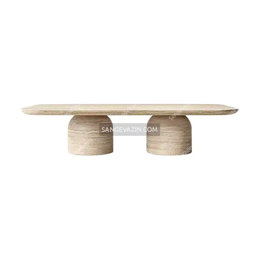 Sepide stone coffee table