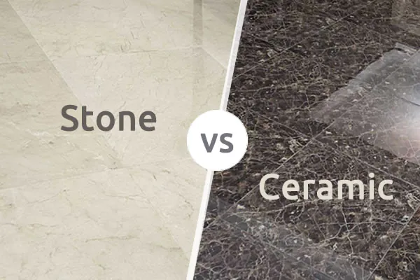 stone tile vs. ceramic tile