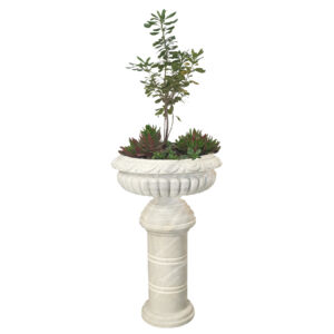 Adineh stone flower pot planting