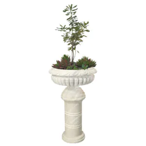 Adineh stone flower pot planting
