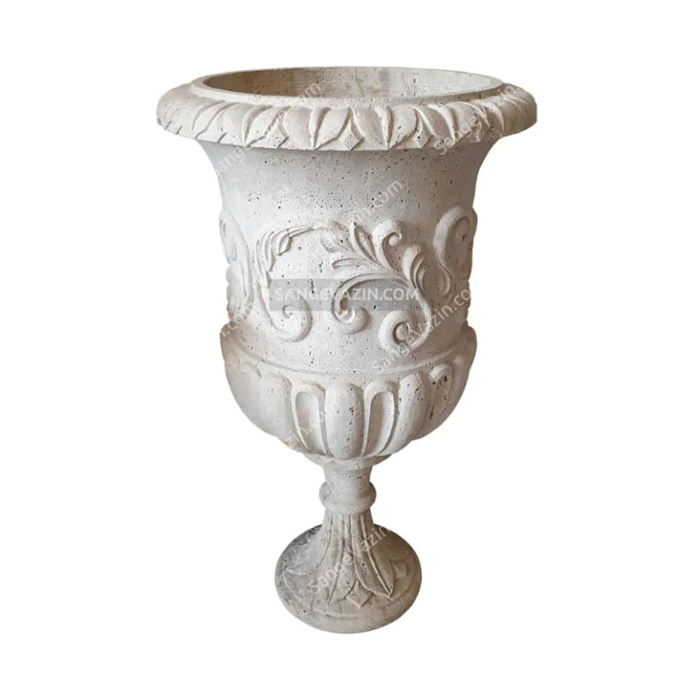 Azin Stone flower pot
