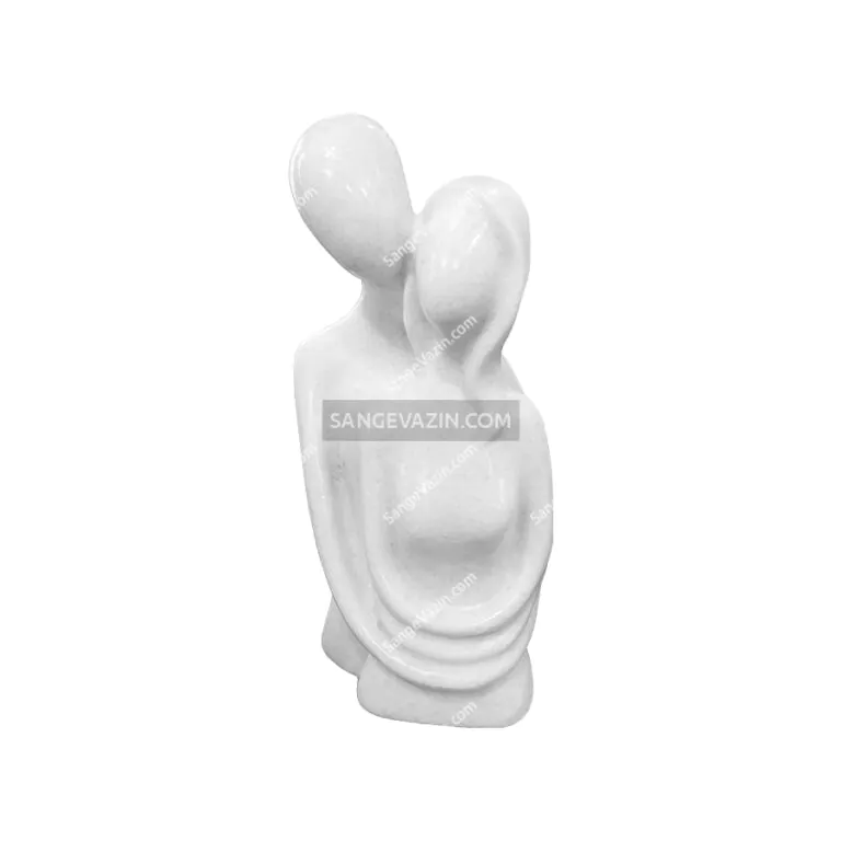 Hug stone sculpture