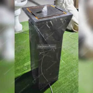 Pandora stone fountain in outdoor