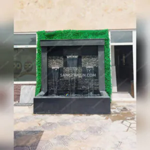 Sana curtain fountain in outdoor