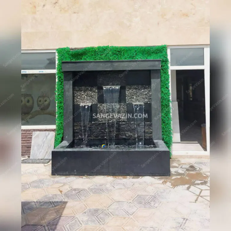 Sana curtain fountain in outdoor