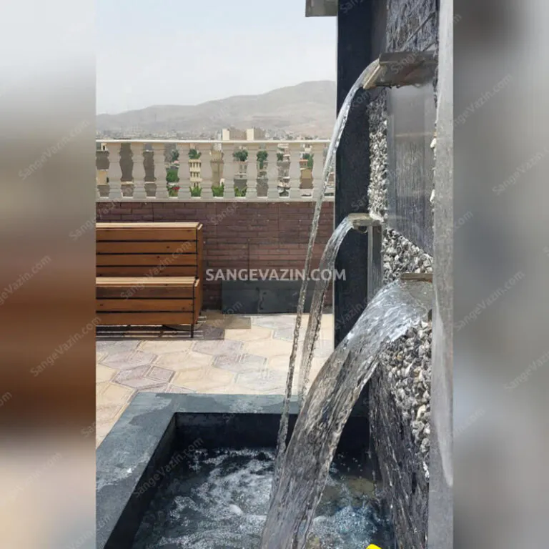 Sana curtain fountain details