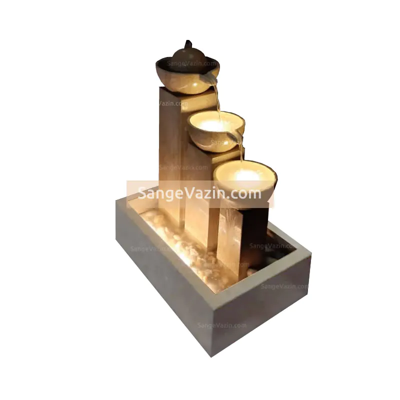Saniya stone fountain