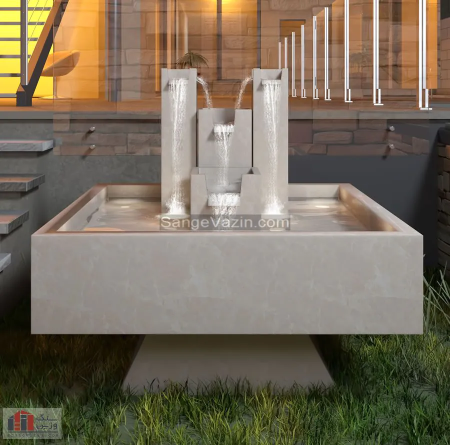 Vista stone fountain outdoor