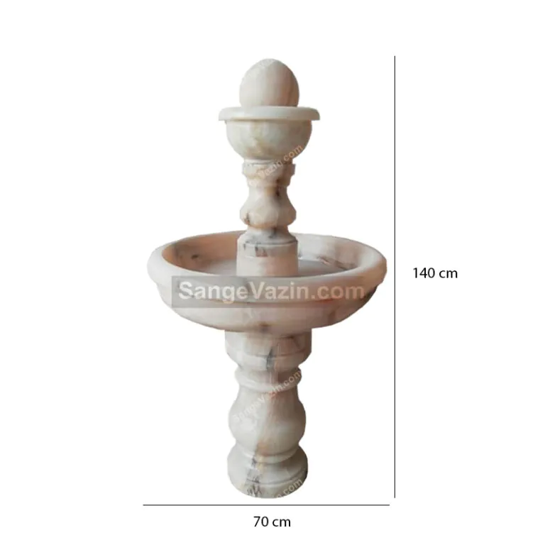 Ara multi trier fountain dimensions