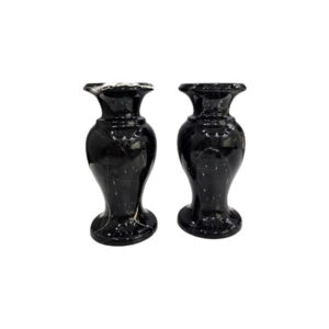 Afra stone flower pot with marble stone