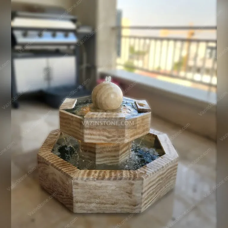 Chalipa Octagon Stone Fountain