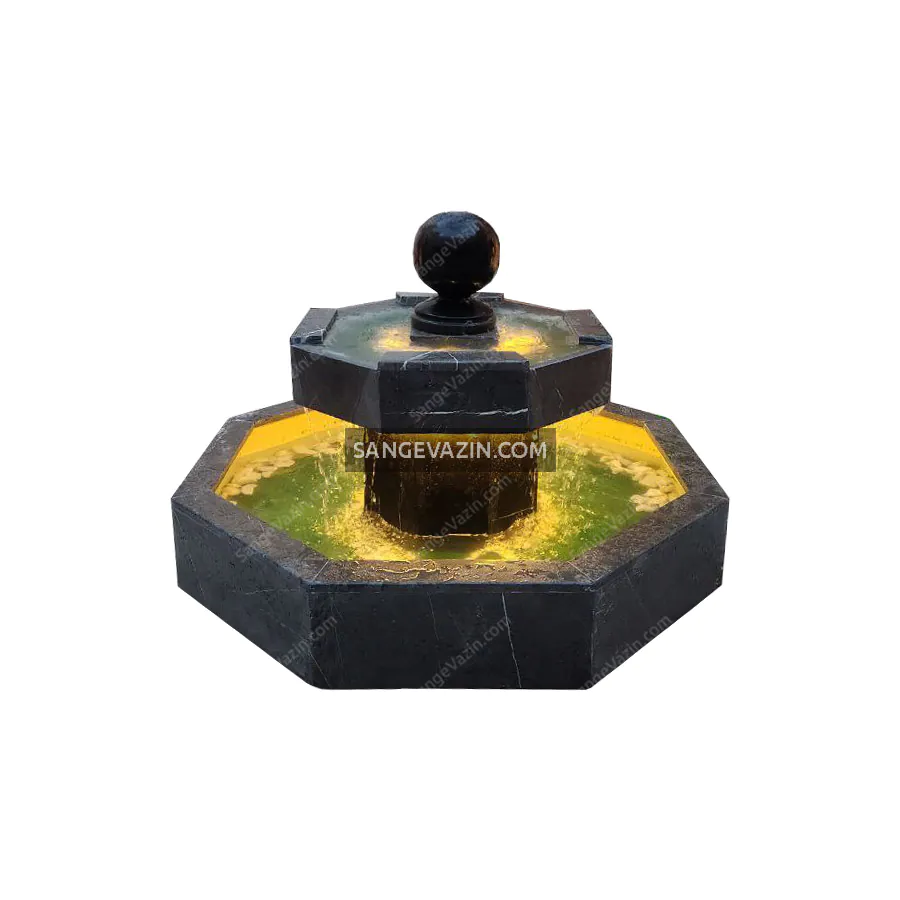 Chalipa octagon stone fountain