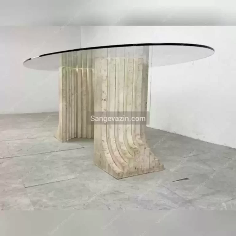 Eiva stone dining table sample