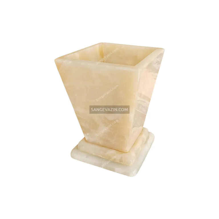 Lima stone flower pot