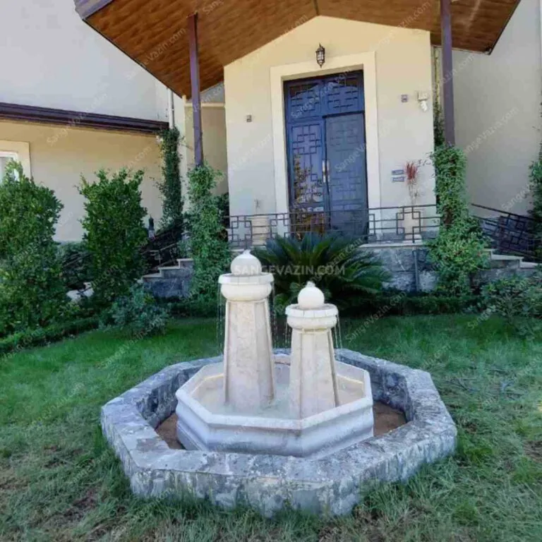 Milad stone fountain outdoor