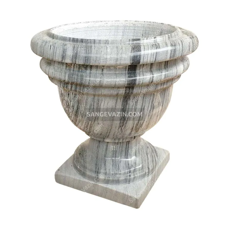 Pardis stone flower pot