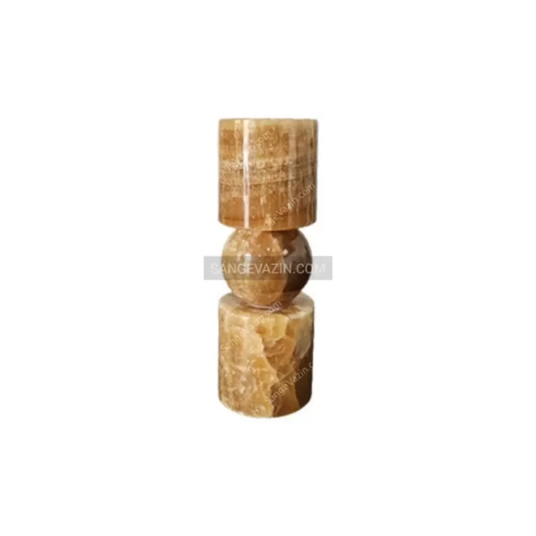 Parna stone candlestick