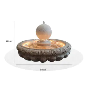 Sonbol stone fountain dimensions