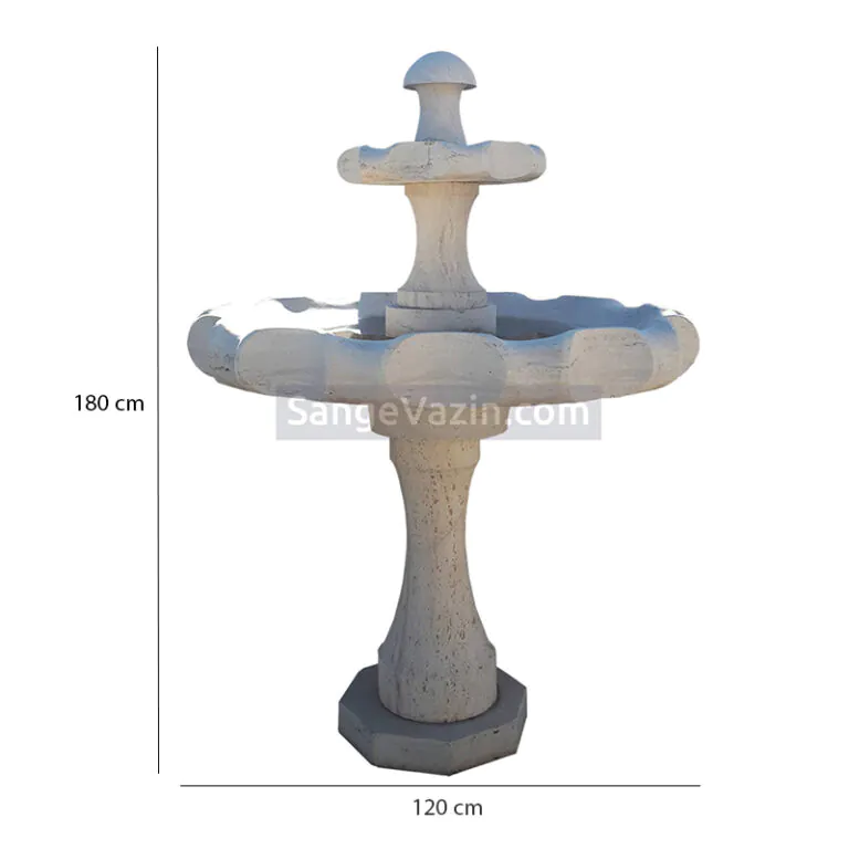 Teana multi-trier fountain dimensions