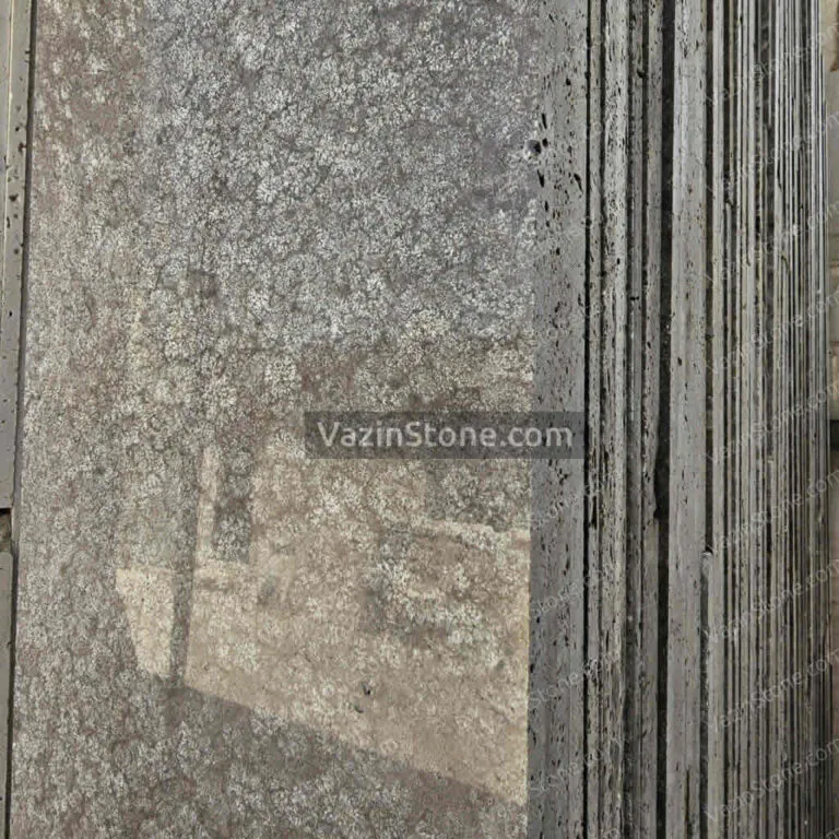 Takab silver waveless travertine tile