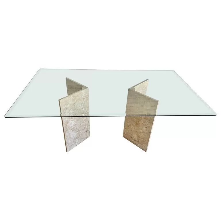 Vida stone dining table