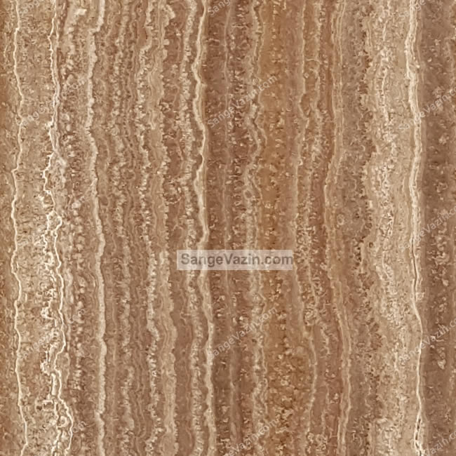 Yazd wavy chocolate travertine