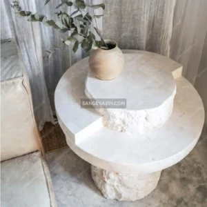 Giva side stone side next to a sofa