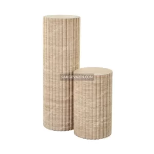 Roja stone side tables