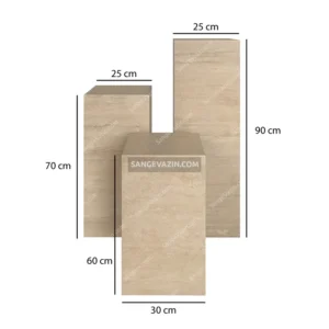 sahand stone side table dimensions