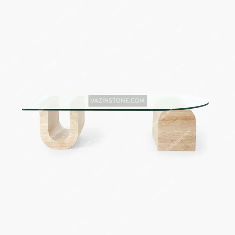 Ania stone coffee table