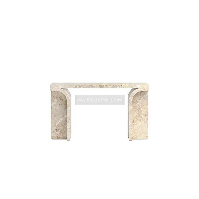 Roja stone console table