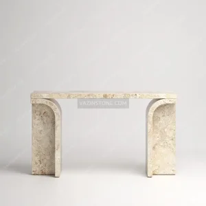 Roja stone console table