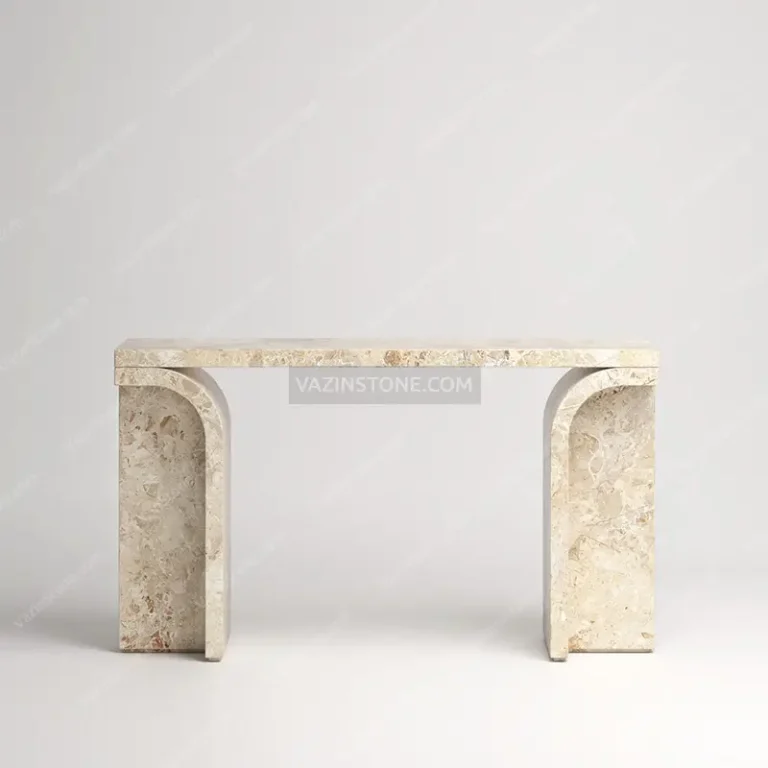 Roja stone console table