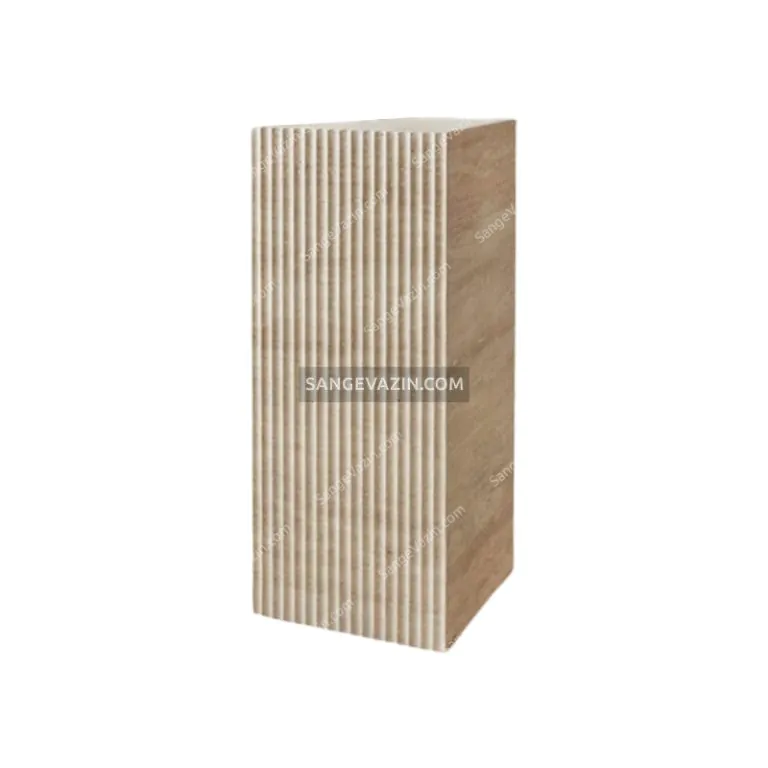 Behdad stone side table
