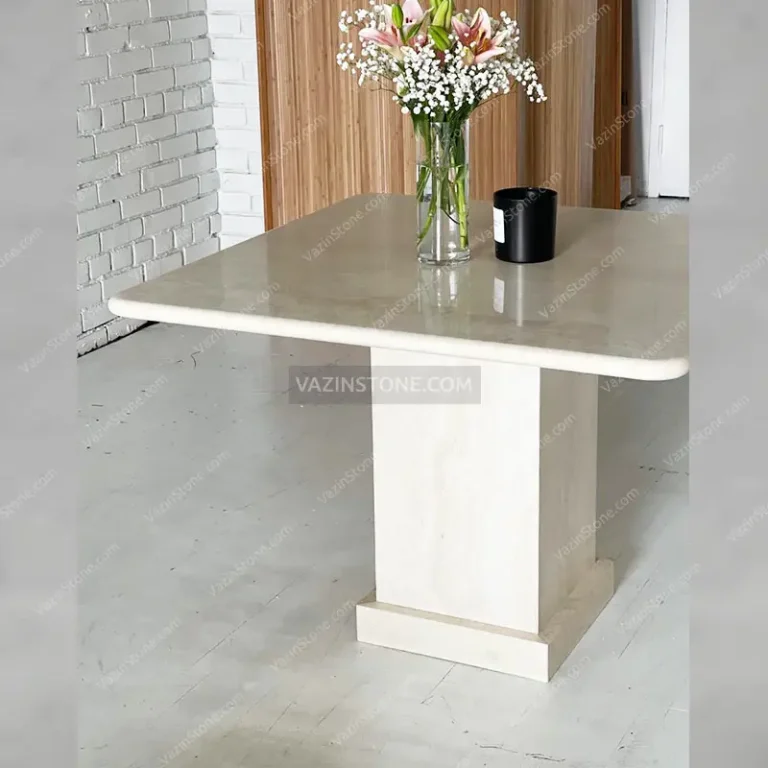 Lia stone dining table