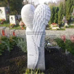 Heart design tombstone