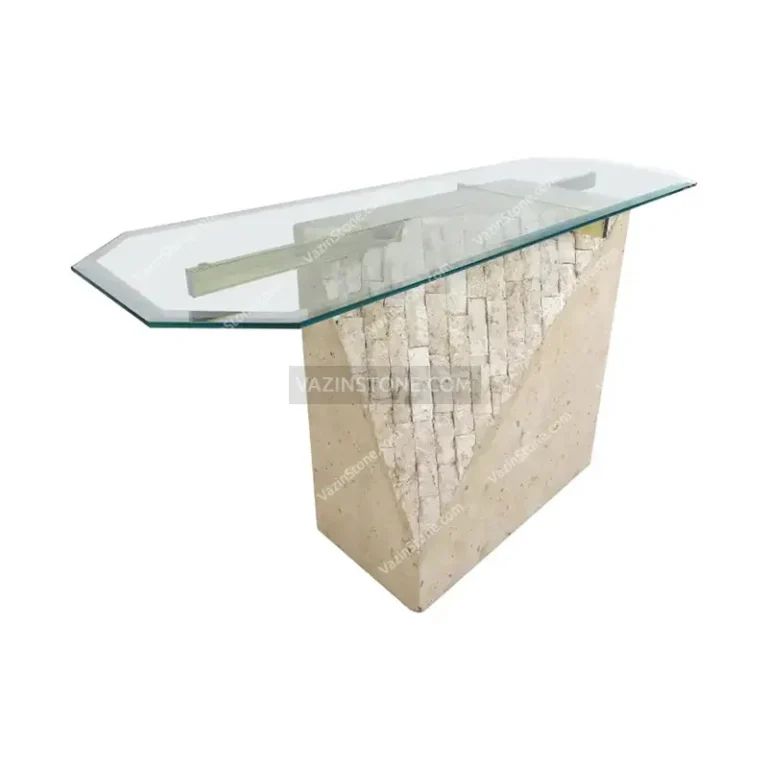 Alia Stone Console Table