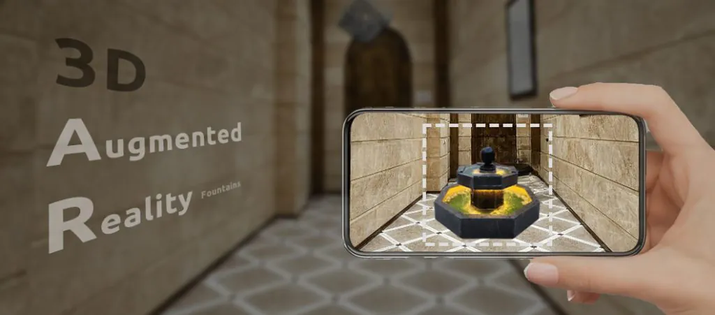 Augmented Reality Fountains