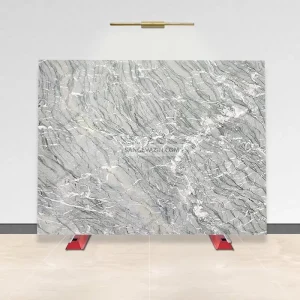 Naein green marble stone slab