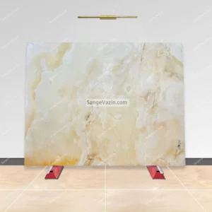 Golden blue Onyx slab stone