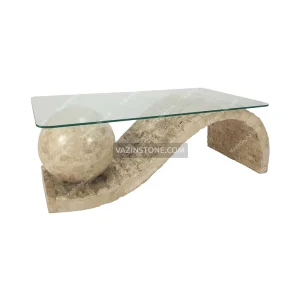 Sahel stone coffee table