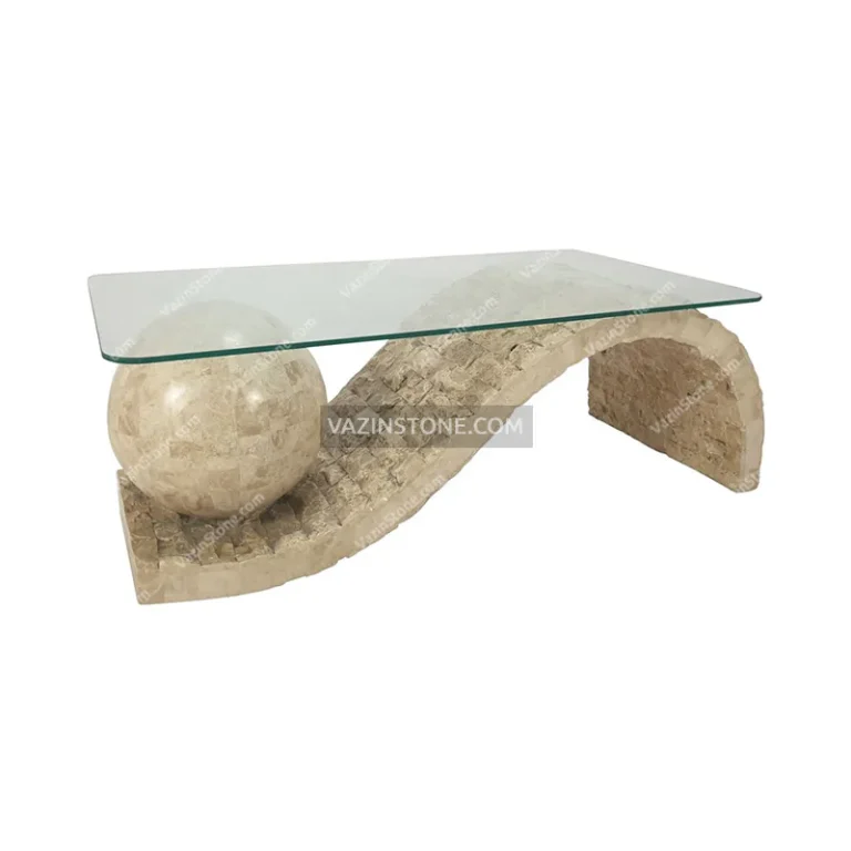 Sahel stone coffee table