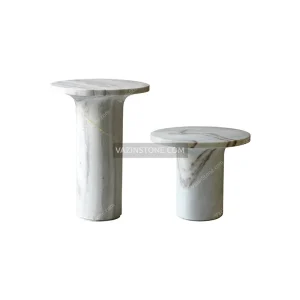 Viola stone side table