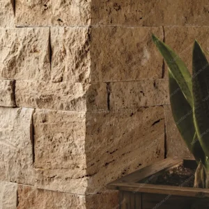 Travertine wall cladding