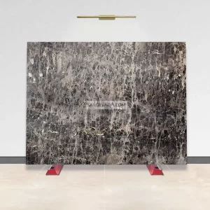 Dark emperador marble slab stone