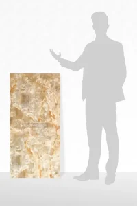 Golden onyx marble sheet