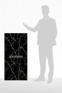 Golden line marble sheet