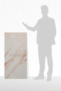 Red line marble sheet 