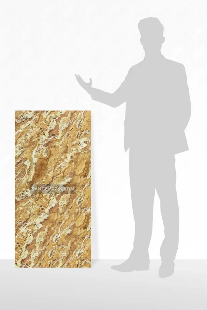 Brown traonyx marble sheet