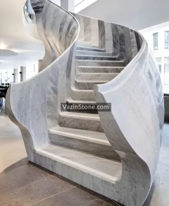 Neyriz crystal marble stair stone picture